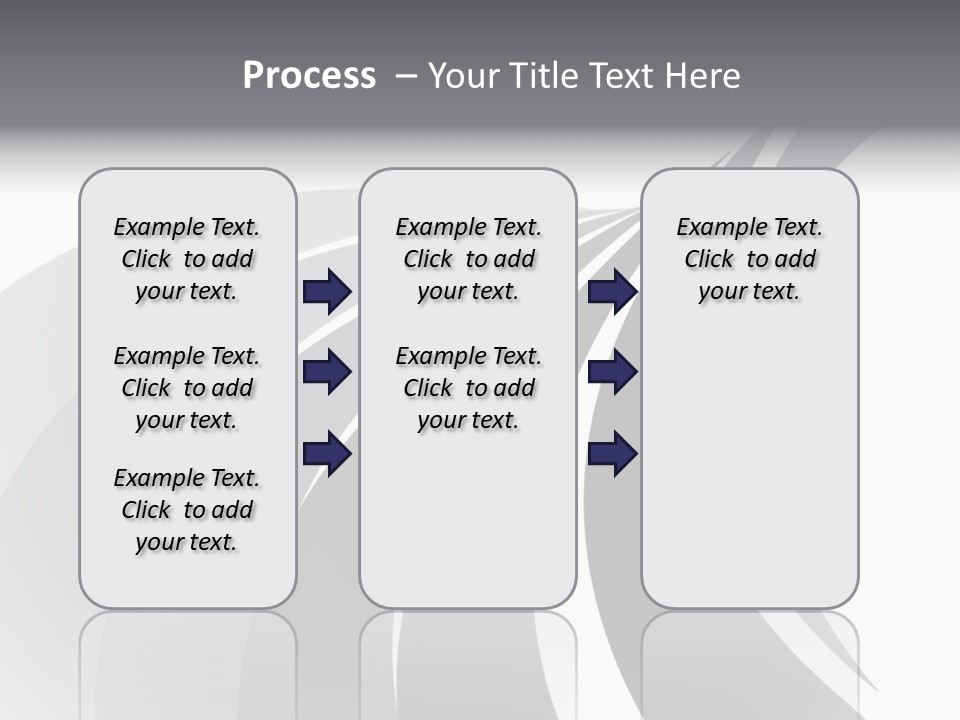 Negative Twisty Effect PowerPoint Template