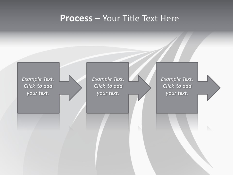 Negative Twisty Effect PowerPoint Template