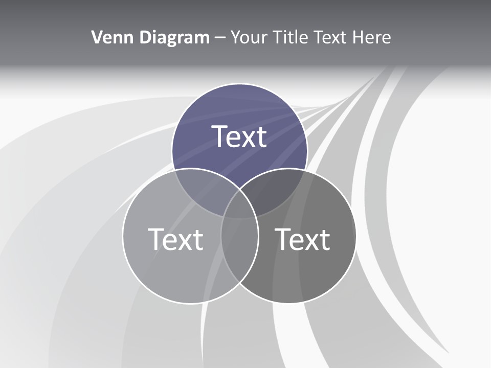 Negative Twisty Effect PowerPoint Template