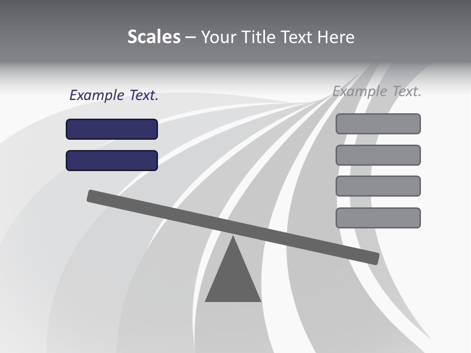 Negative Twisty Effect PowerPoint Template