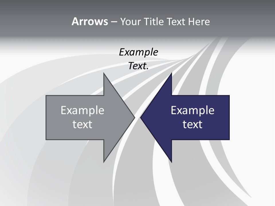 Negative Twisty Effect PowerPoint Template