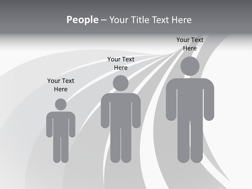 Negative Twisty Effect PowerPoint Template