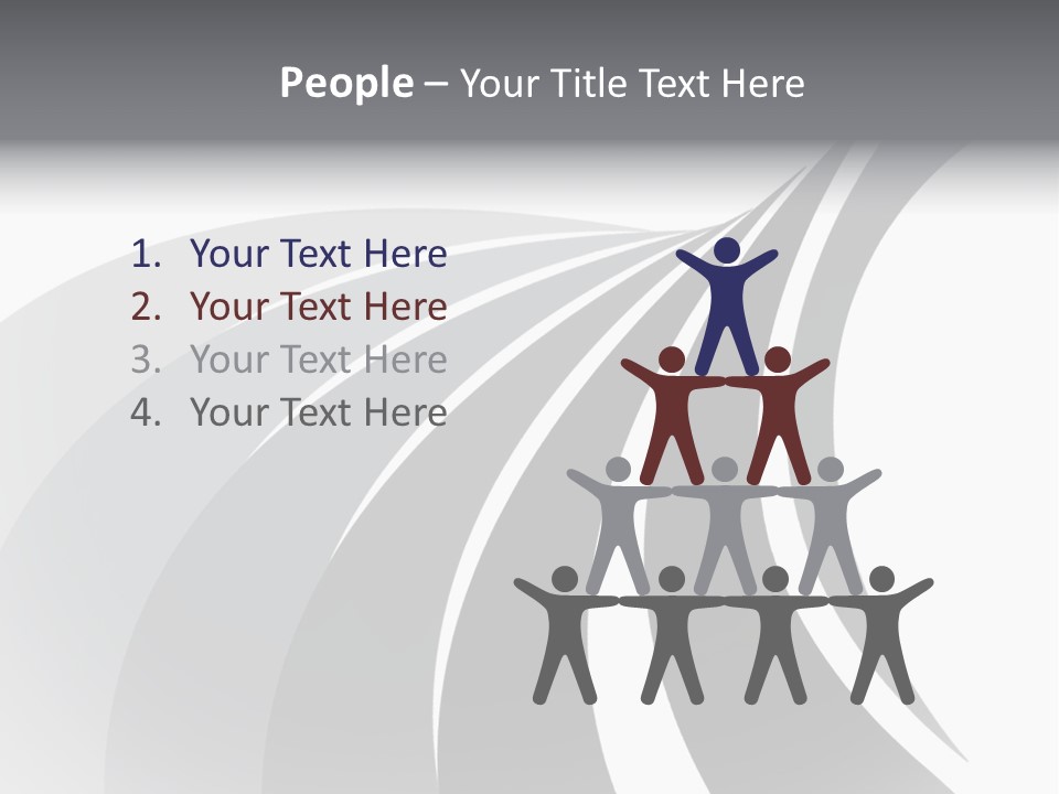 Negative Twisty Effect PowerPoint Template