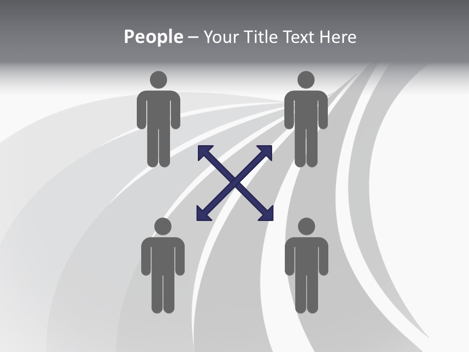 Negative Twisty Effect PowerPoint Template