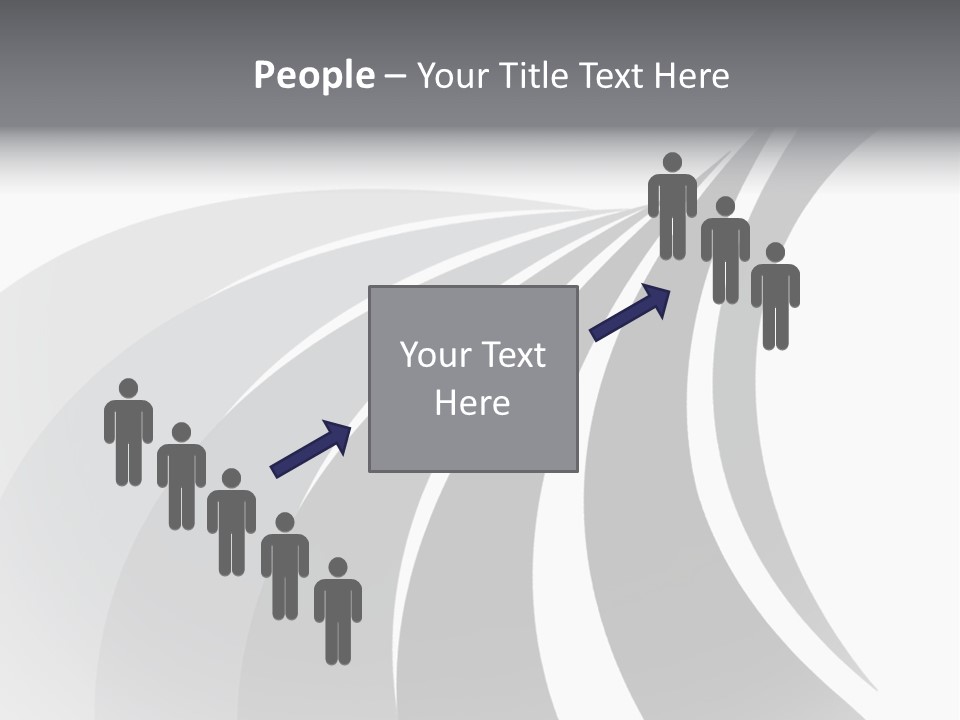 Negative Twisty Effect PowerPoint Template