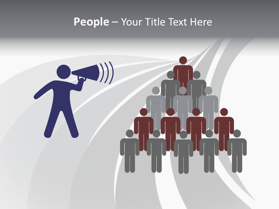 Negative Twisty Effect PowerPoint Template