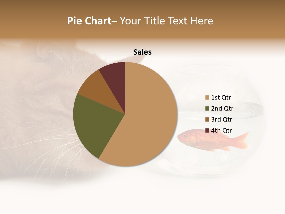 Snack Predator Stare PowerPoint Template