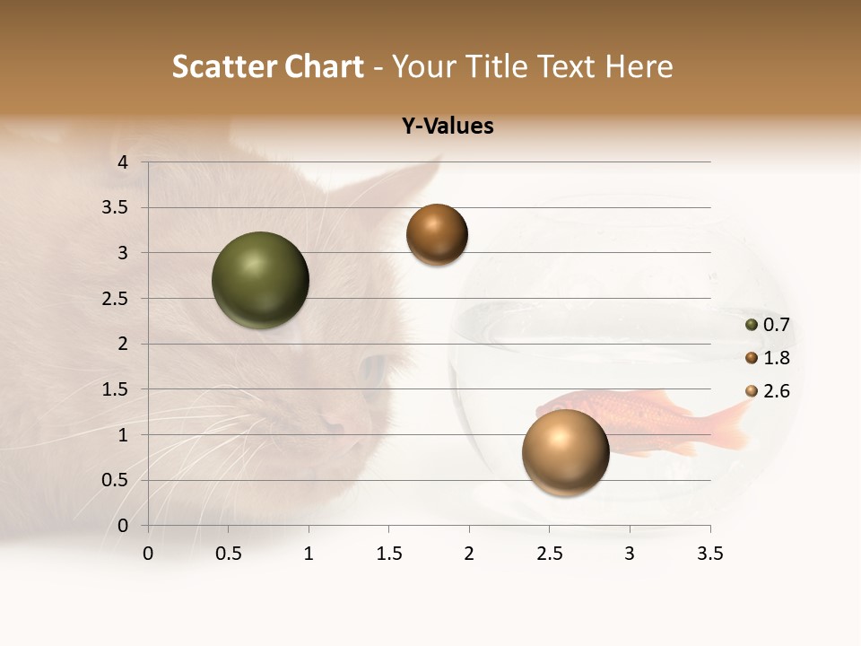 Snack Predator Stare PowerPoint Template