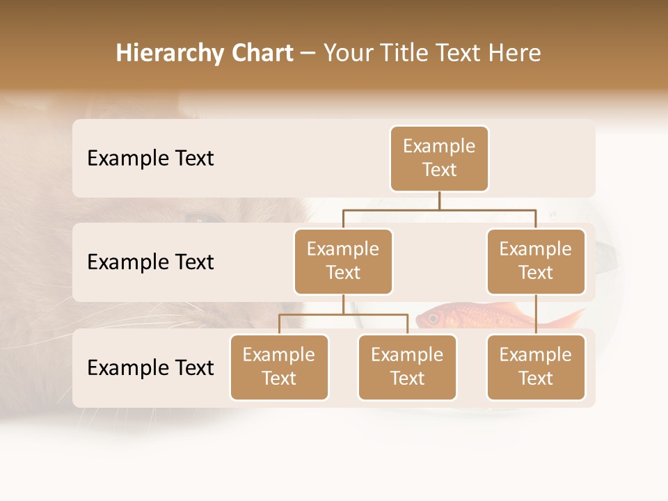 Snack Predator Stare PowerPoint Template