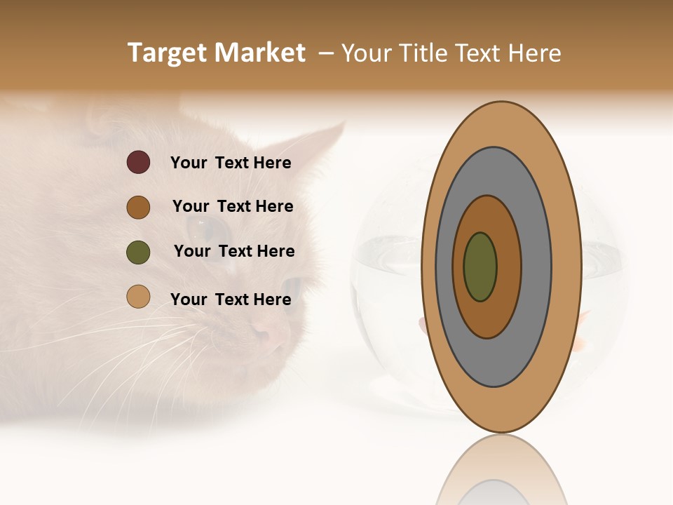 Snack Predator Stare PowerPoint Template