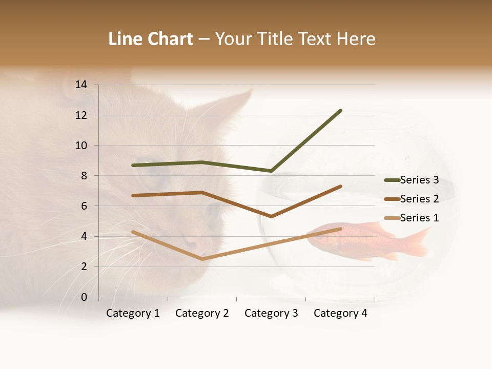 Snack Predator Stare PowerPoint Template