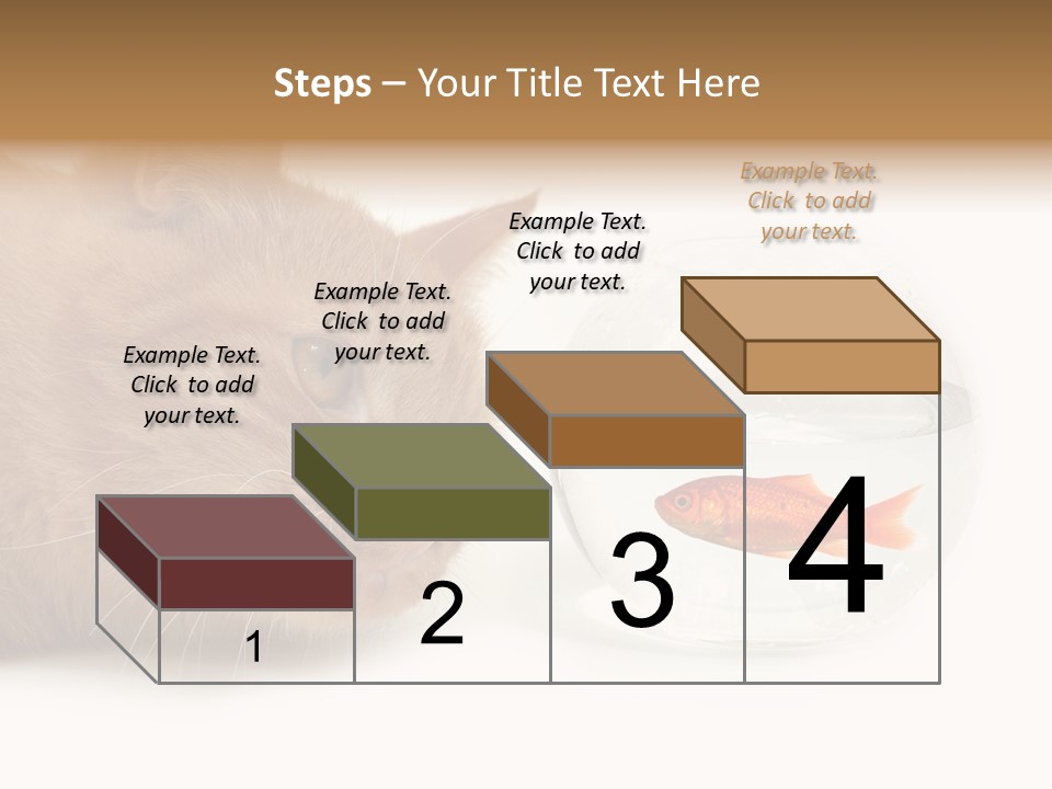 Snack Predator Stare PowerPoint Template