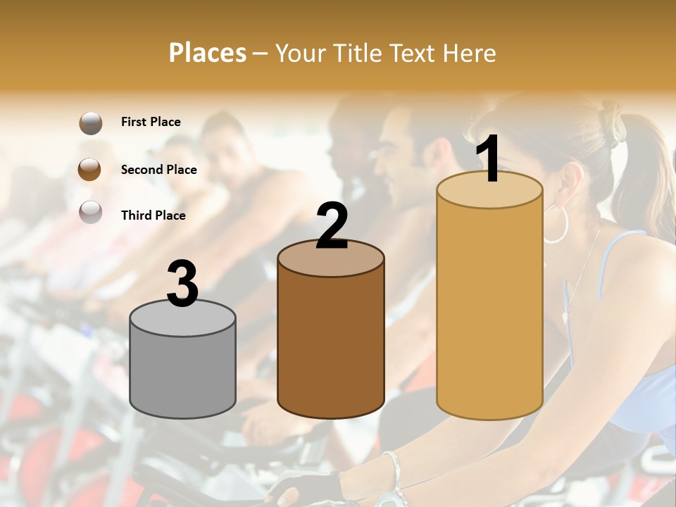 Friends Female Happy PowerPoint Template