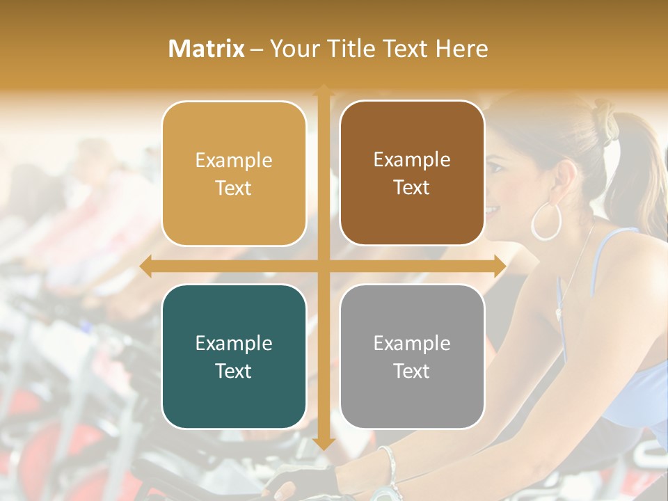 Friends Female Happy PowerPoint Template