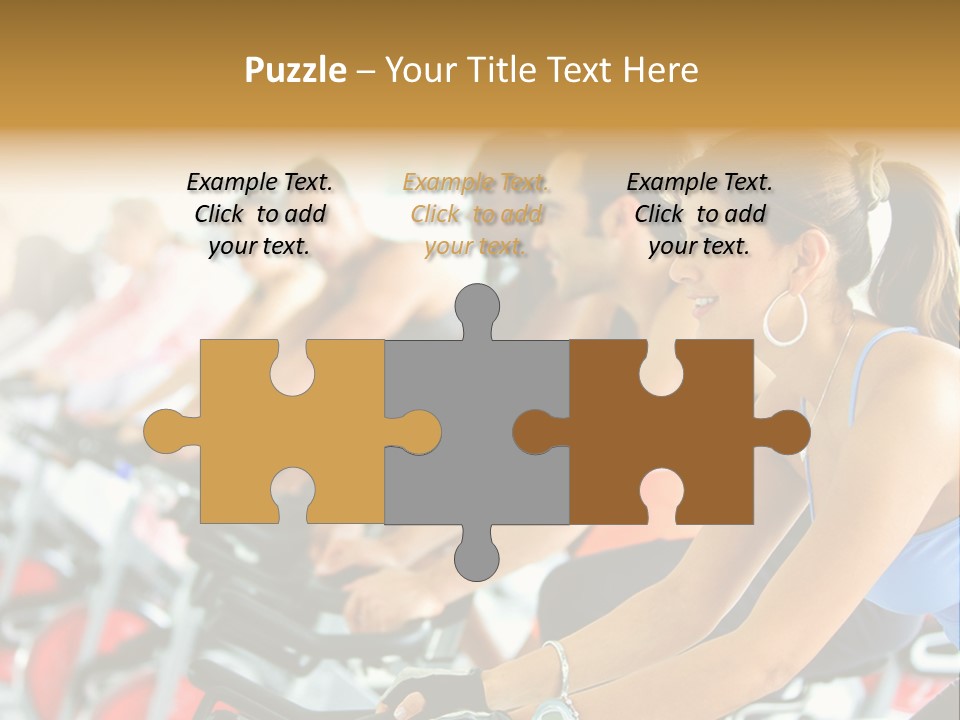 Friends Female Happy PowerPoint Template