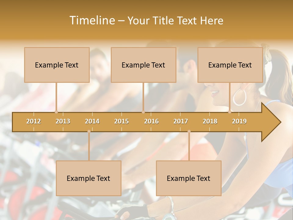 Friends Female Happy PowerPoint Template