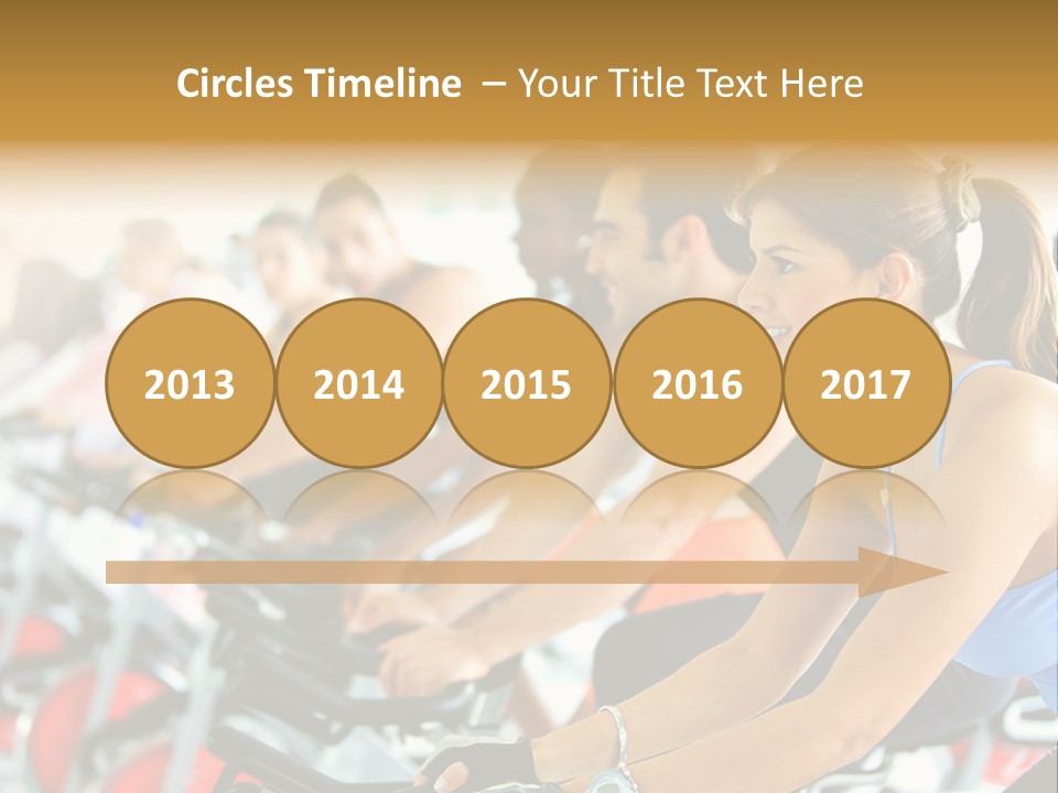 Friends Female Happy PowerPoint Template