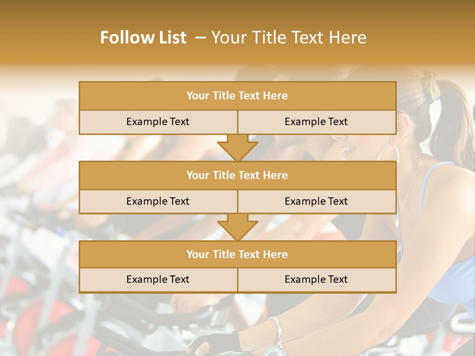 Friends Female Happy PowerPoint Template