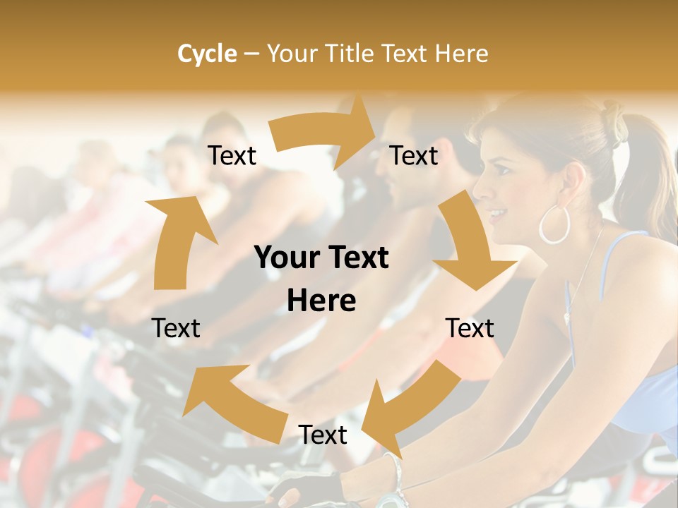 Friends Female Happy PowerPoint Template