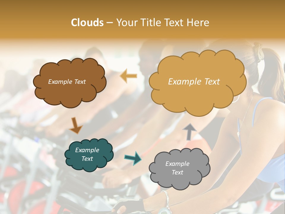 Friends Female Happy PowerPoint Template