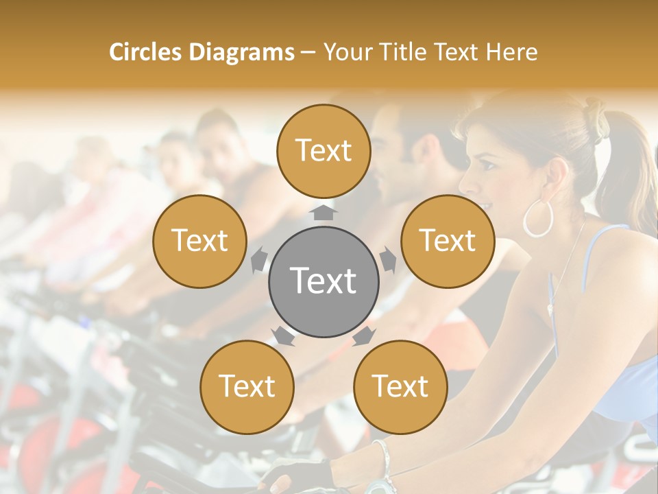 Friends Female Happy PowerPoint Template