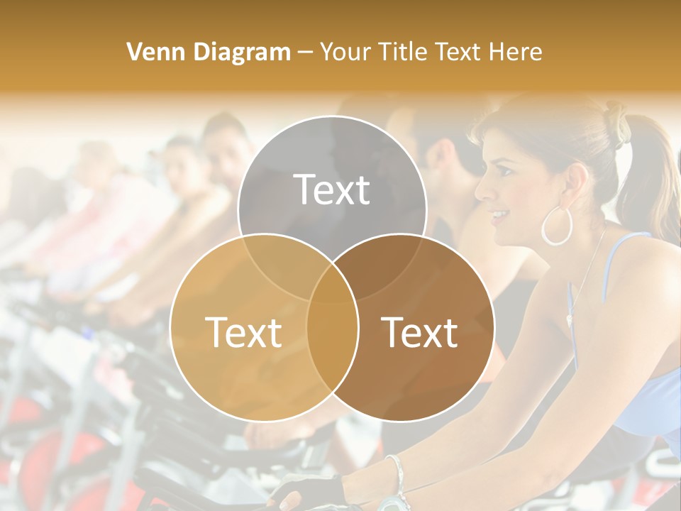 Friends Female Happy PowerPoint Template