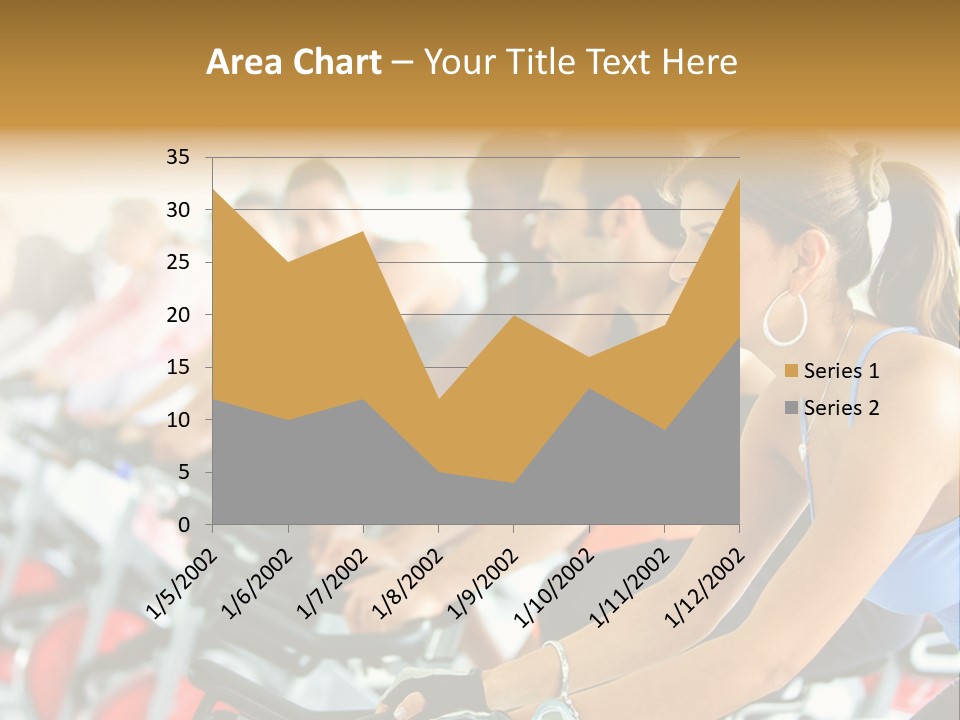 Friends Female Happy PowerPoint Template