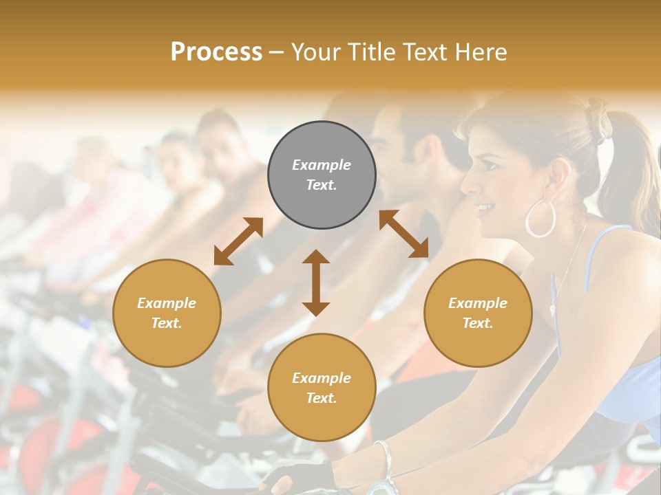 Friends Female Happy PowerPoint Template