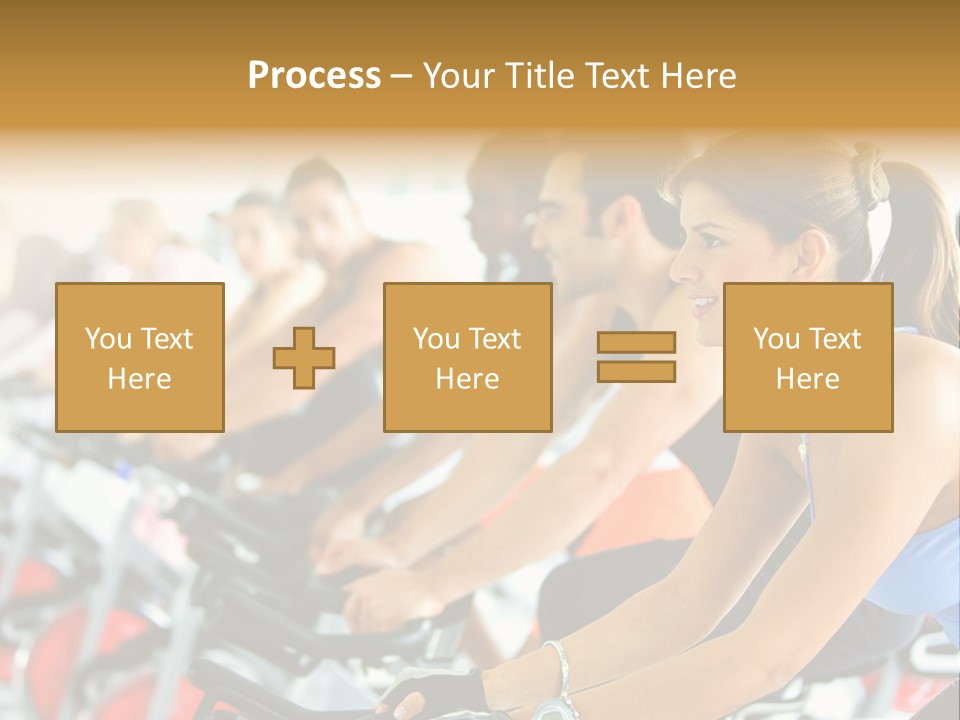 Friends Female Happy PowerPoint Template