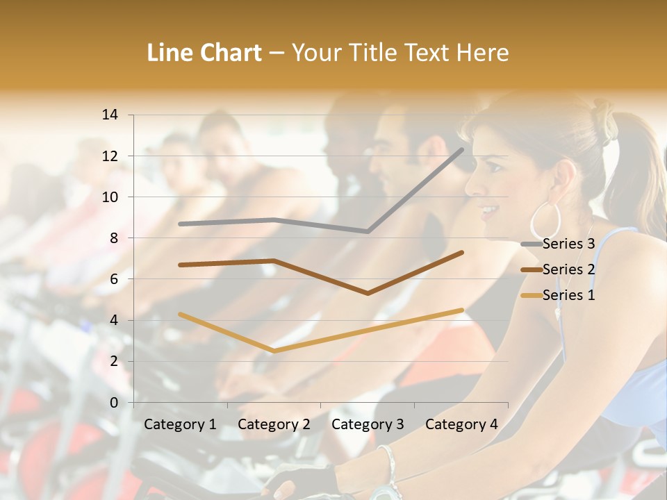 Friends Female Happy PowerPoint Template