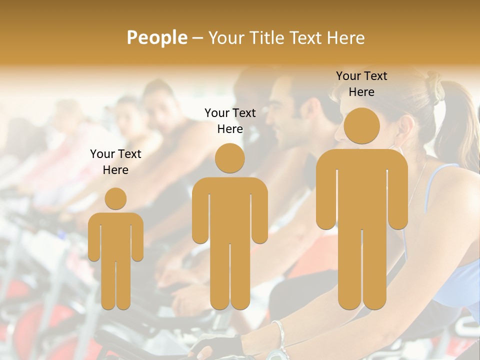 Friends Female Happy PowerPoint Template