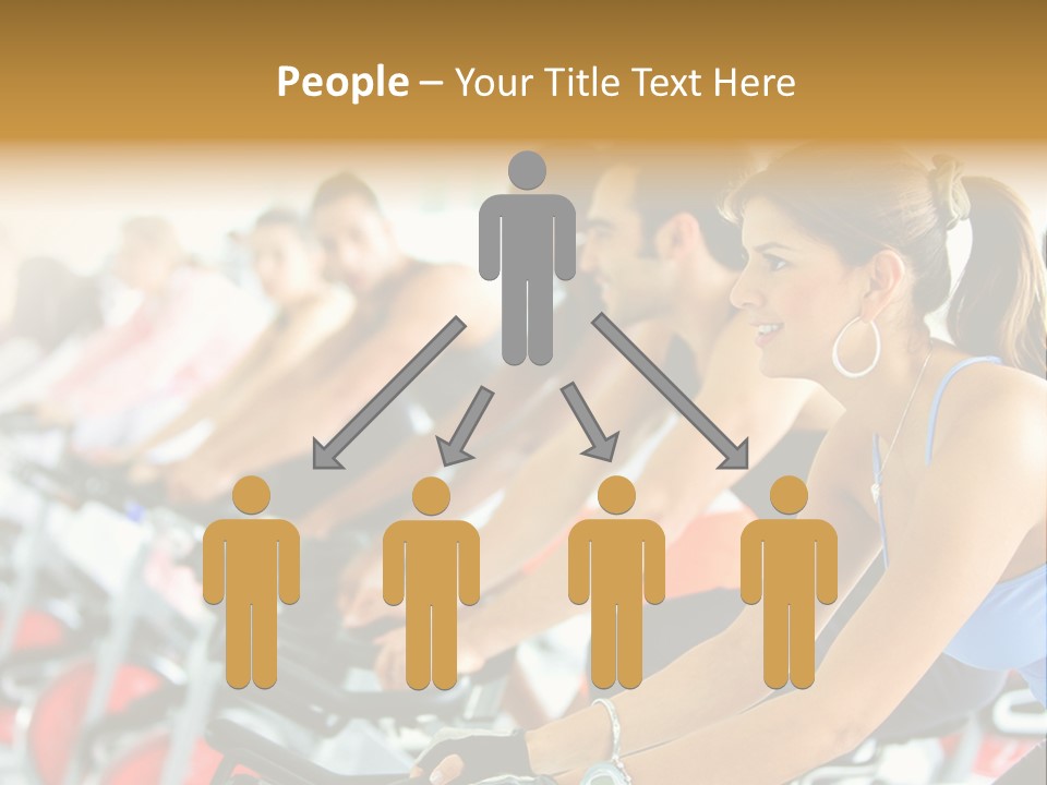 Friends Female Happy PowerPoint Template