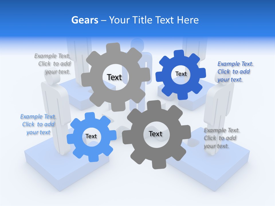 Concept Puzzle Organized PowerPoint Template