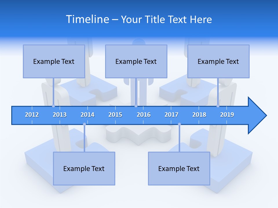 Concept Puzzle Organized PowerPoint Template