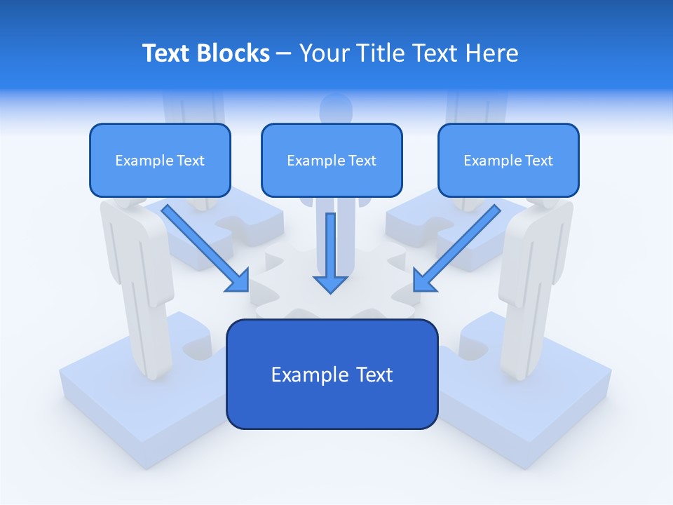 Concept Puzzle Organized PowerPoint Template