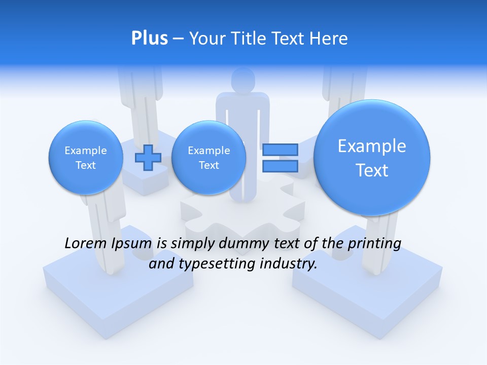 Concept Puzzle Organized PowerPoint Template