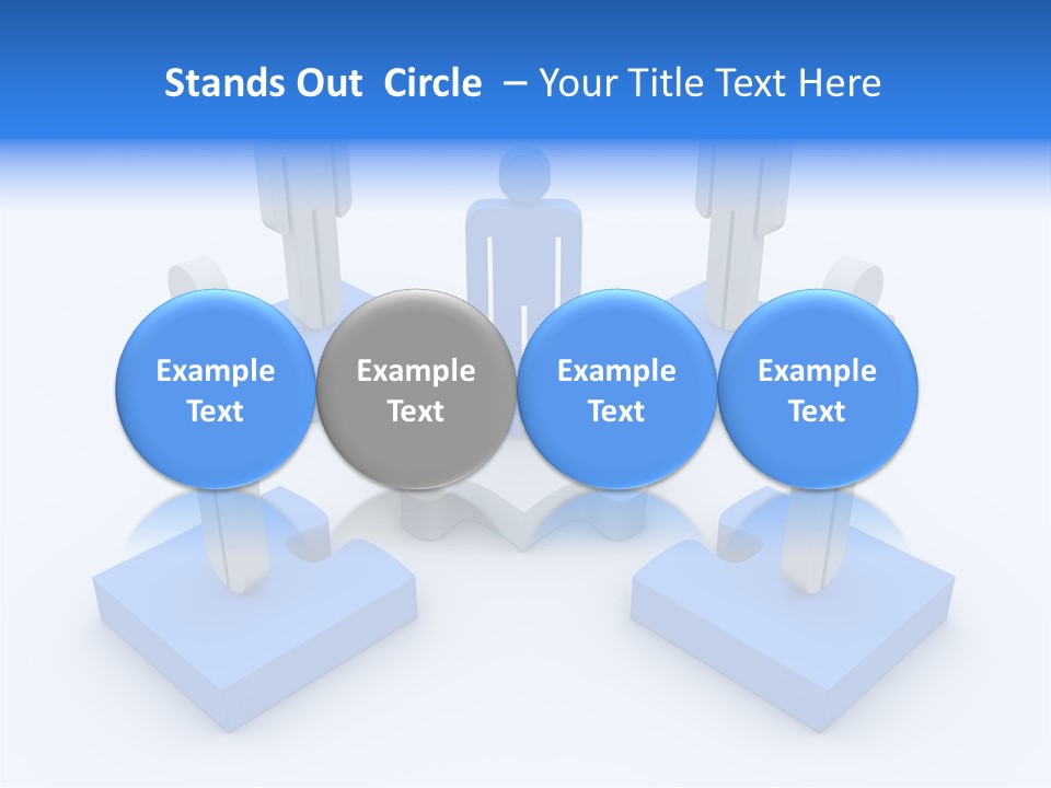Concept Puzzle Organized PowerPoint Template