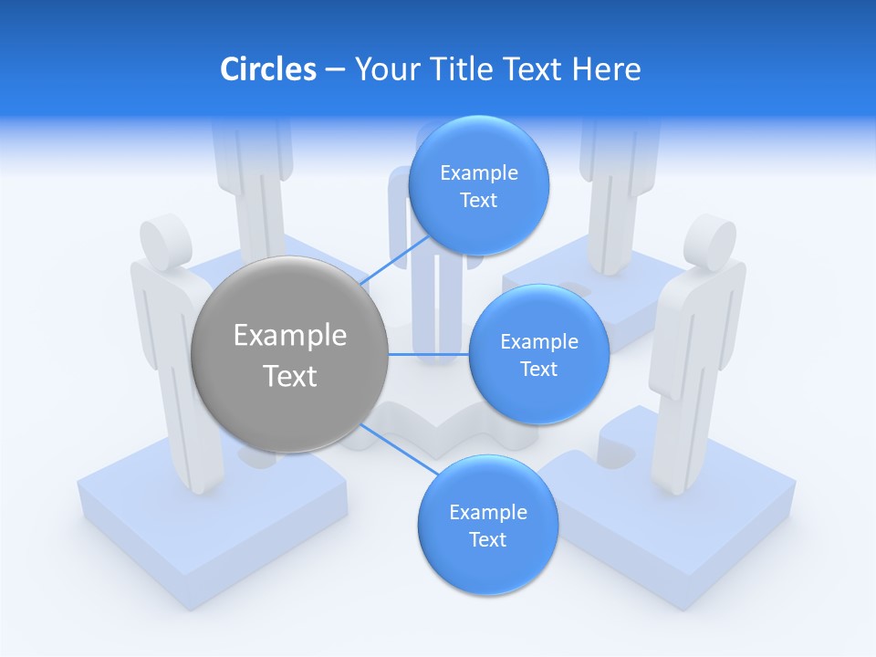 Concept Puzzle Organized PowerPoint Template