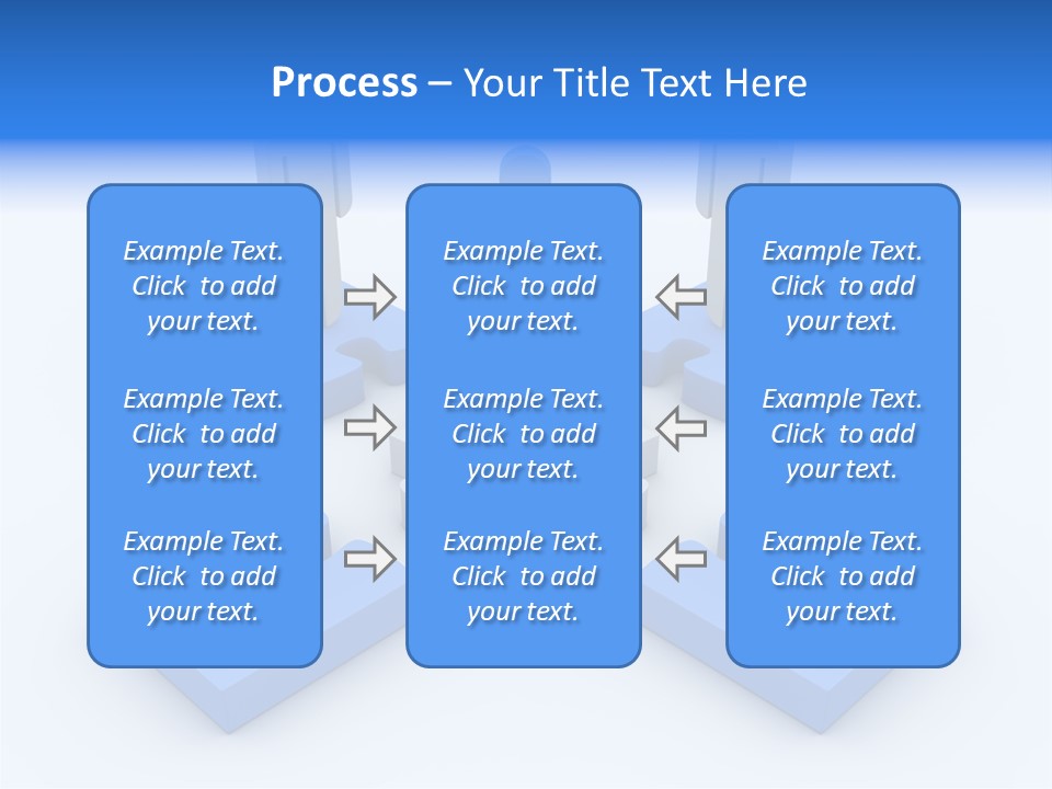 Concept Puzzle Organized PowerPoint Template