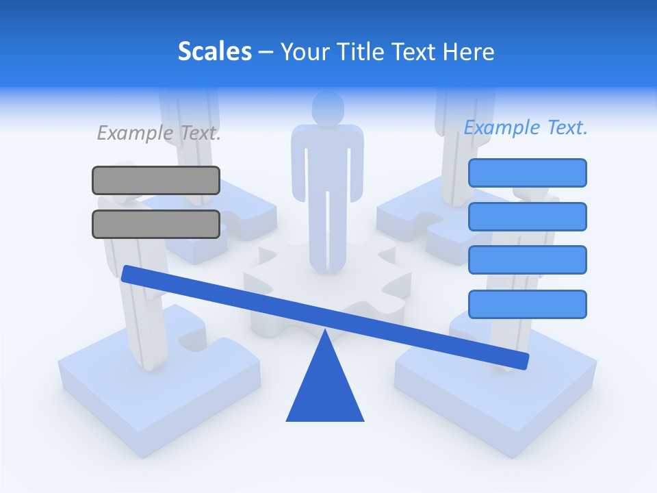 Concept Puzzle Organized PowerPoint Template