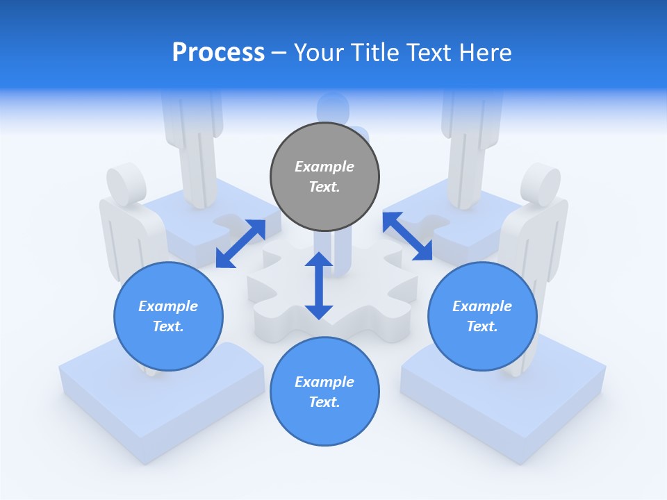 Concept Puzzle Organized PowerPoint Template