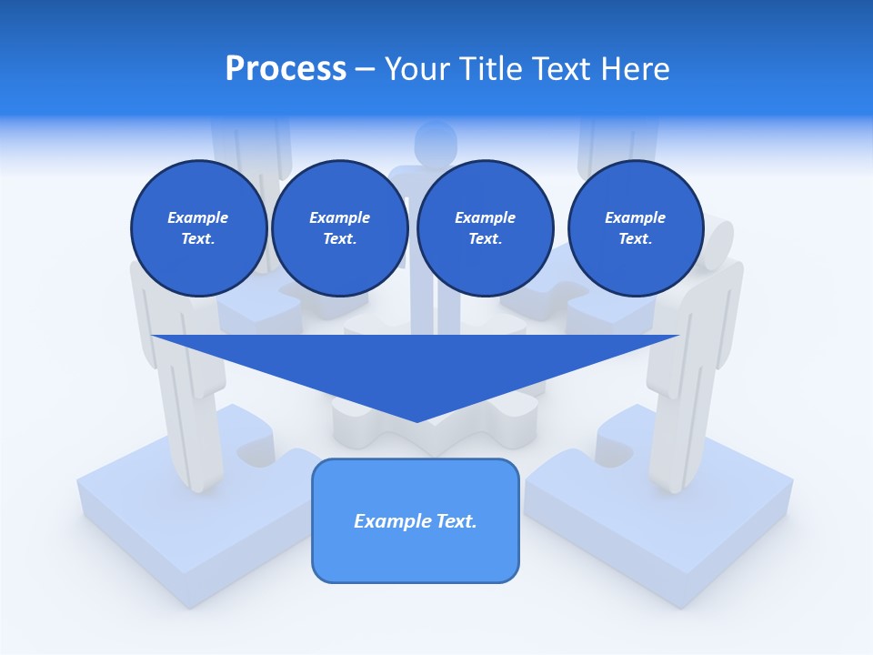 Concept Puzzle Organized PowerPoint Template