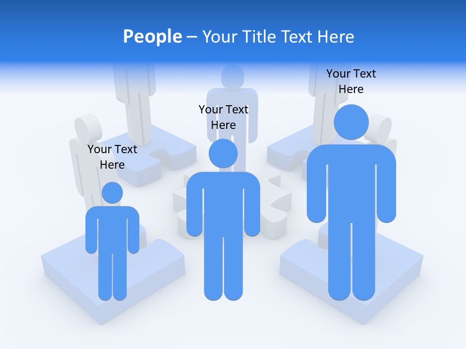 Concept Puzzle Organized PowerPoint Template