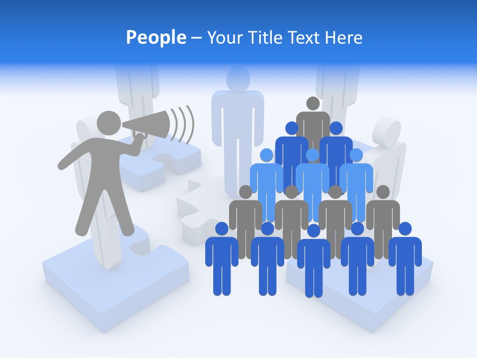 Concept Puzzle Organized PowerPoint Template