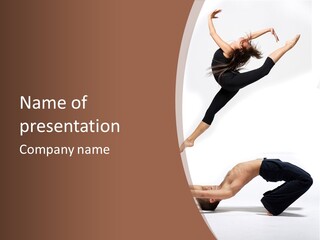 Dance Cool Exercise PowerPoint Template