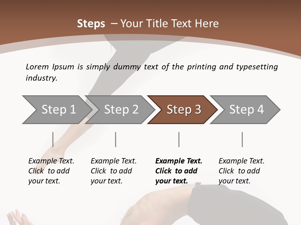 Dance Cool Exercise PowerPoint Template