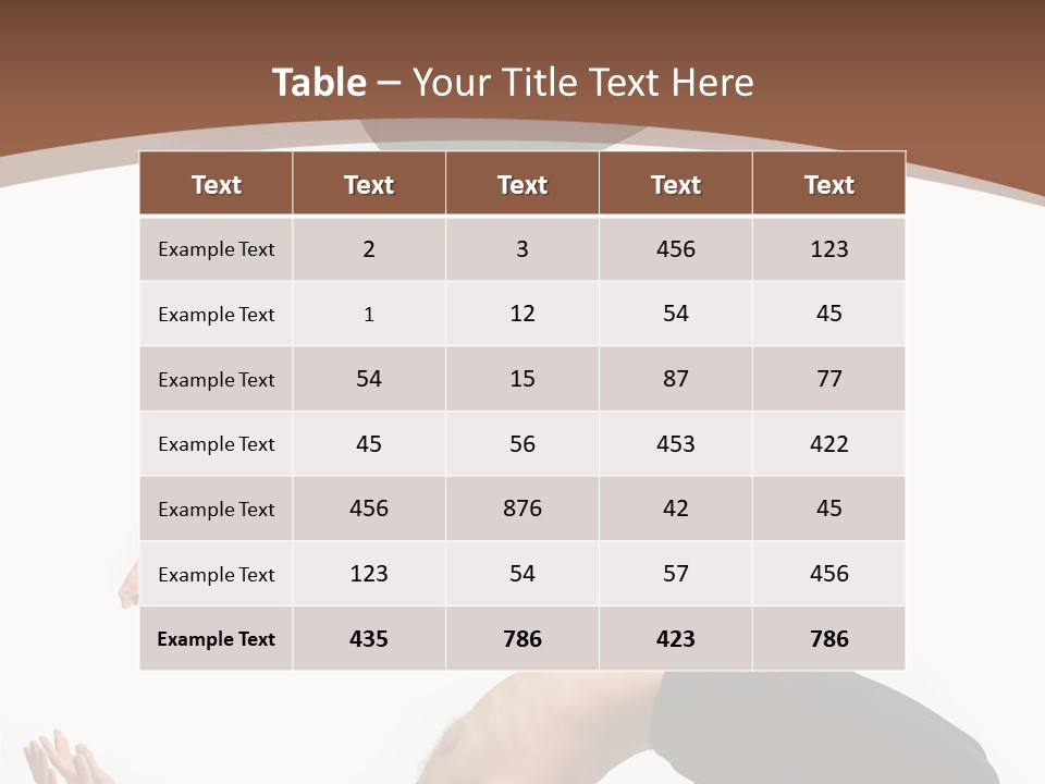 Dance Cool Exercise PowerPoint Template