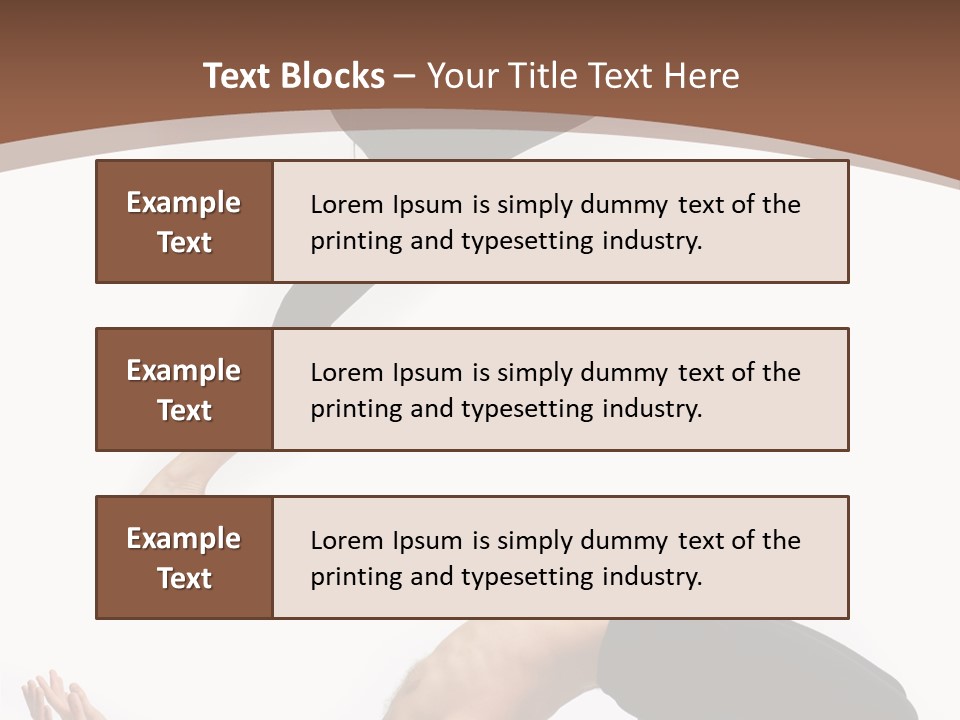 Dance Cool Exercise PowerPoint Template