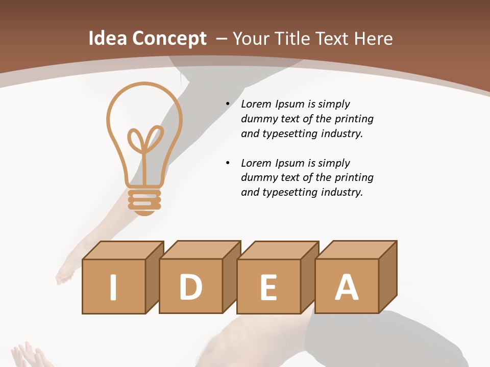 Dance Cool Exercise PowerPoint Template