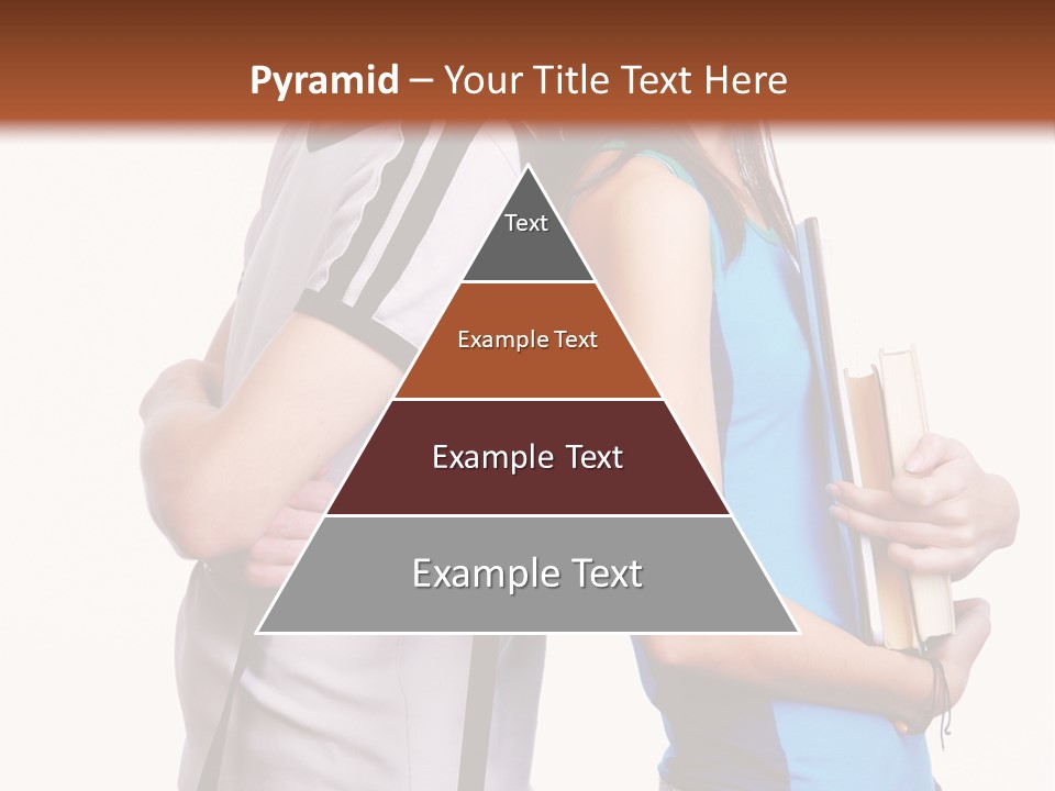 Isolated Caucasian White PowerPoint Template